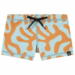 Short de Bain Anti-UV Coral Reef Fibres Recyclées | Bleu ciel