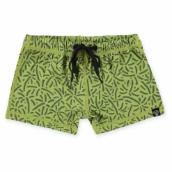 Short de Bain Anti-UV Endless Palms | Vert foncé