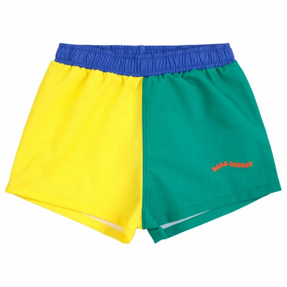 Short de Bain Colorblock | Jaune