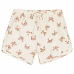 Short de Bain Crabes Fibres Recyclées | Ecru