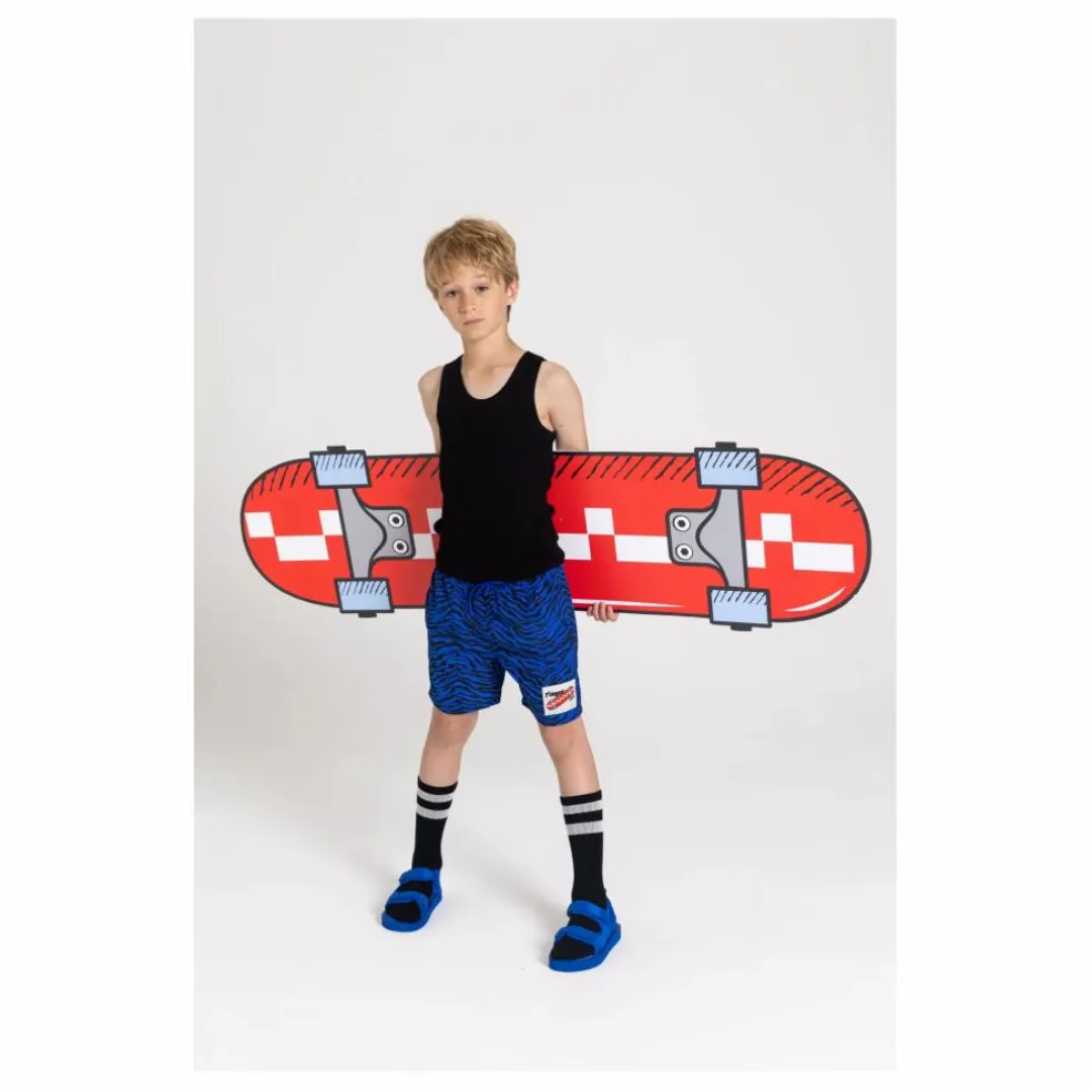 Short de Bain Freeboy | Bleu électrique