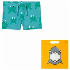 Short de Bain Grenouilles | Bleu