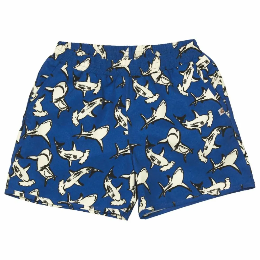 Short de Bain Guapi Shark | Bleu marine