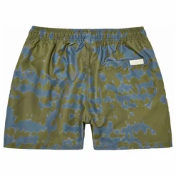Short de Bain Highland | Vert kaki