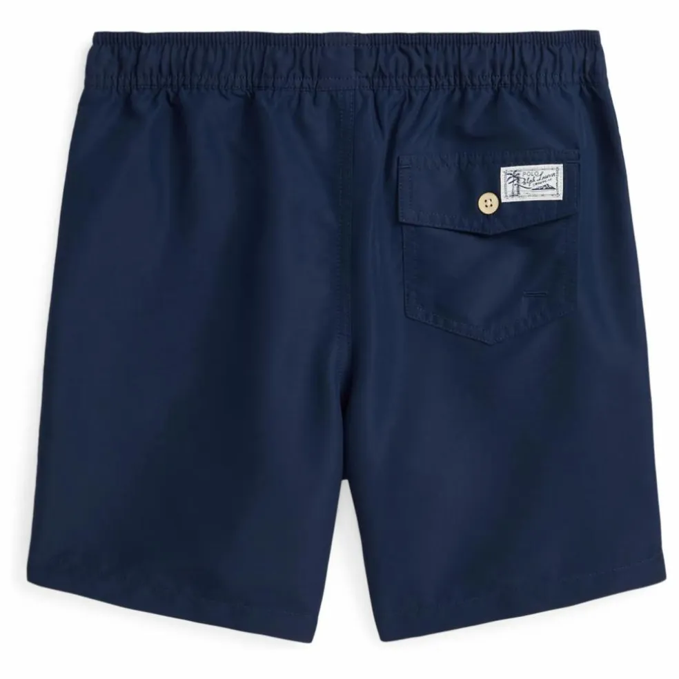 Short De Bain Logo | Bleu marine
