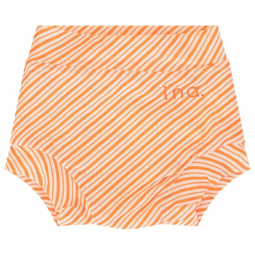 Short de Bain Lumi Rayé | Corail