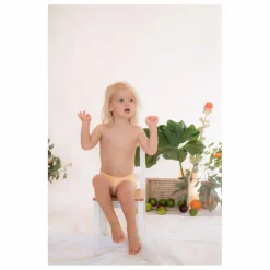 Short de Bain Lumi Rayé | Orange