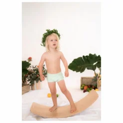 Short de Bain Lumi Rayé | Vert