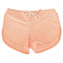 Short de Bain Mesa Rayé | Corail