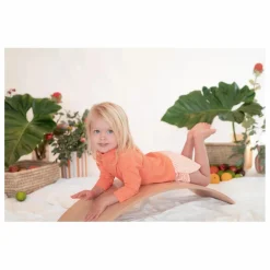 Short de Bain Mesa Rayé | Corail