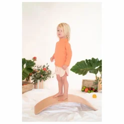 Short de Bain Mesa Rayé | Corail