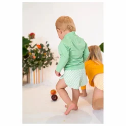 Short de Bain Mesa Rayé | Vert