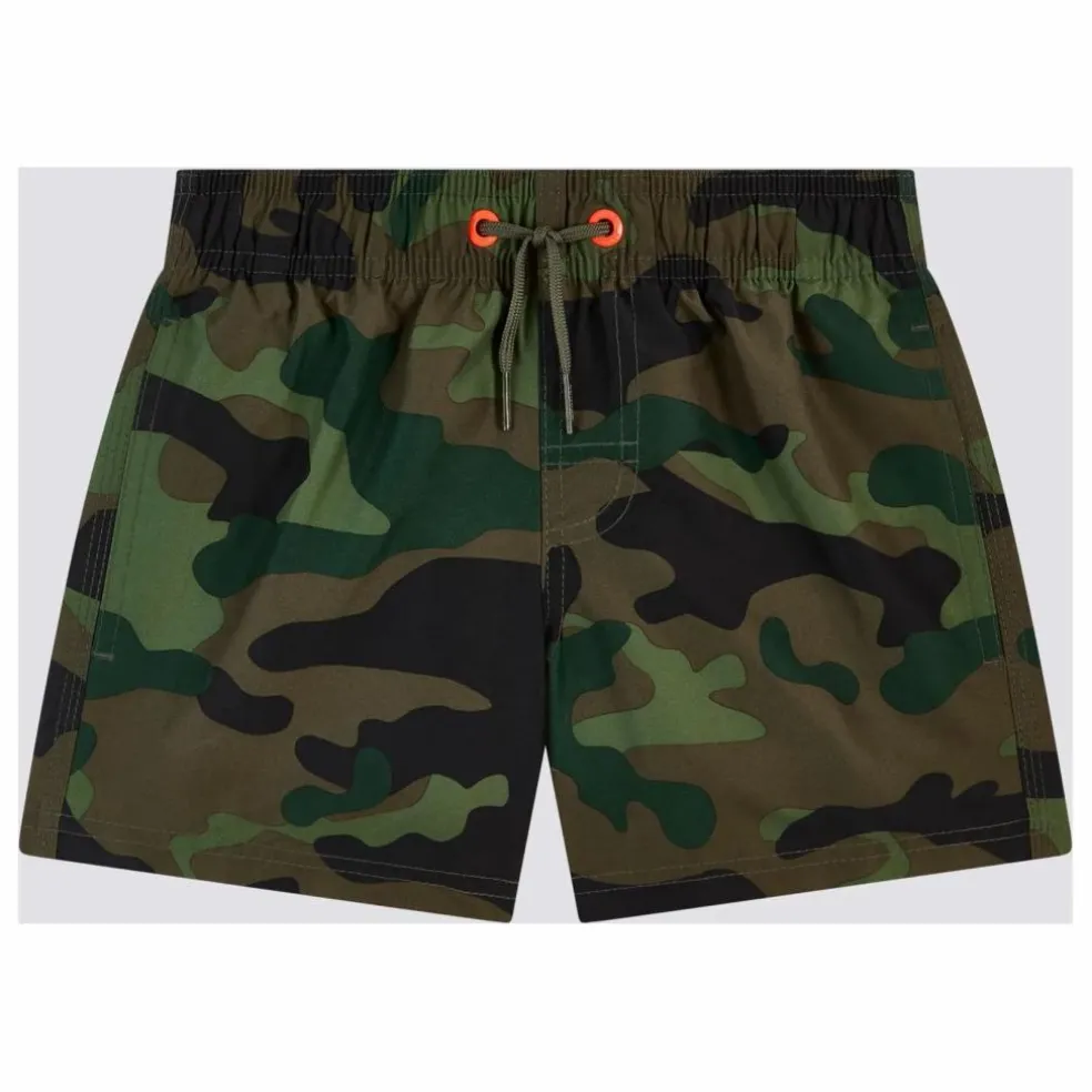 Short de Bain Militaire | Vert foncé