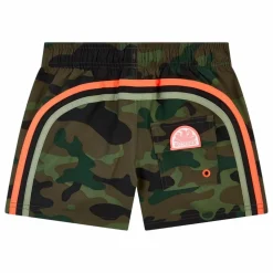 Short de Bain Militaire | Vert foncé