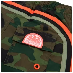 Short de Bain Militaire | Vert foncé