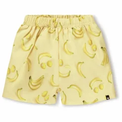 Short de Bain Newton Bananes Fibres Recyclées | Jaune