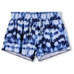 Short de Bain Nicci Tie and Dye Fibres Recyclées | Bleu marine