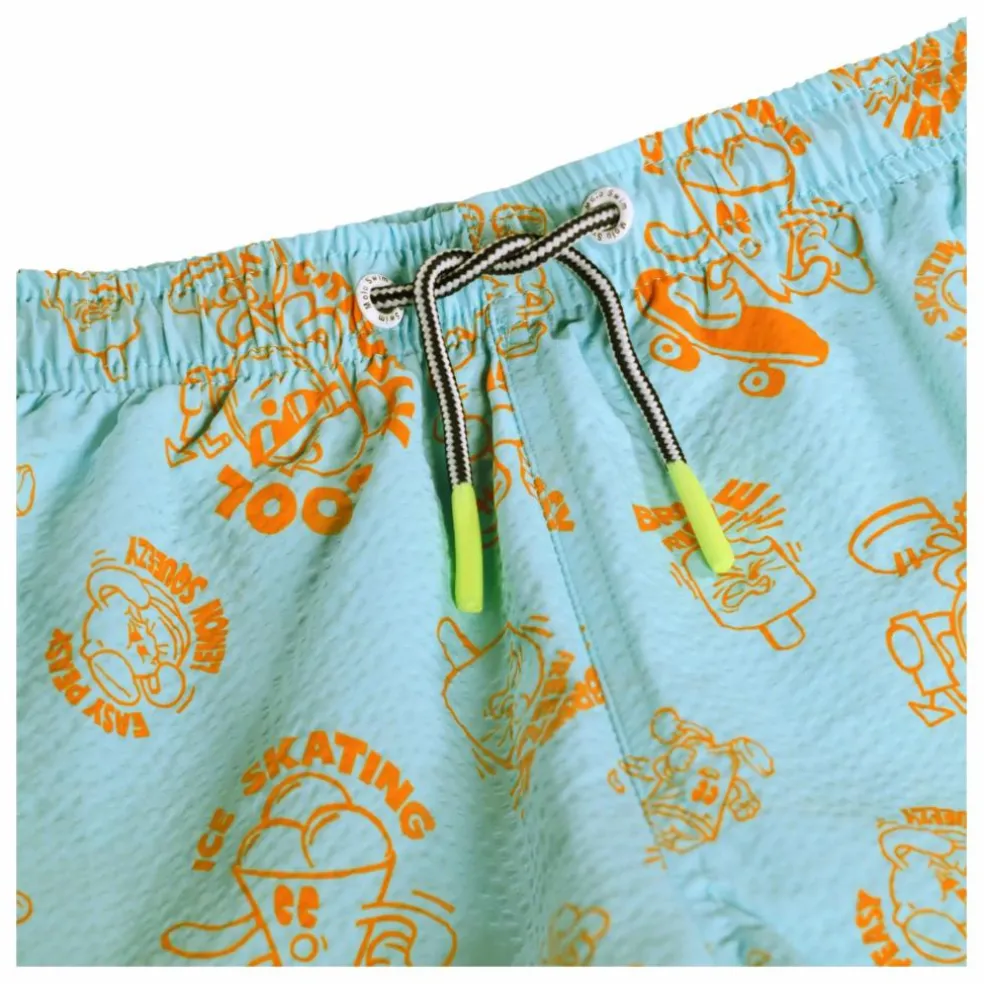 Short de Bain Niko Glaces | Aqua
