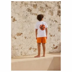 Short de Bain Niko Solid Fibres Recylclées | Orange