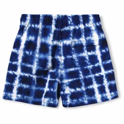 Short de Bain Niko Tie and Dye Fibres Recyclées | Bleu marine