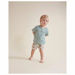Short de Bain Pears Bébé Coton Bio | Gris clair