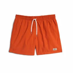 Short de Bain Solid Fibres Recyclées | Orange