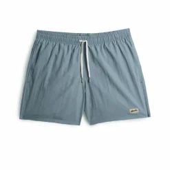 Short de Bain Uni Recyclé | Bleu stone