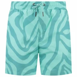 Short de Bain Zebra | Turquoise