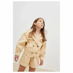 Short Denim Better Cotton Initiative Dante | Jaune pâle