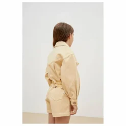 Short Denim Better Cotton Initiative Dante | Jaune pâle