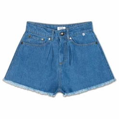 Short Denim Coton Bio | Bleu jean