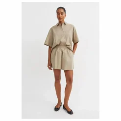 Short Edgar Coton Bio | Vert pâle