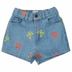 Short en Jean Burbank Papillon | Bleu