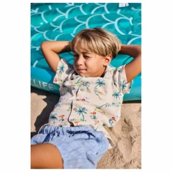 Short Fiorenzo Lin | Bleu