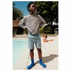 Short Fitte | Bleu Clair