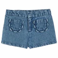 Short Fleurs | Denim