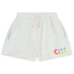 Short Logo Coton Bio | Ecru