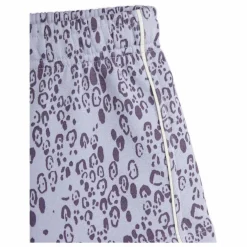 Short Léopard Coton Bio | Lilas