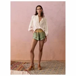 Short Lucent Lin | Vert