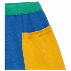 Short Maille Colorbloc | Bleu