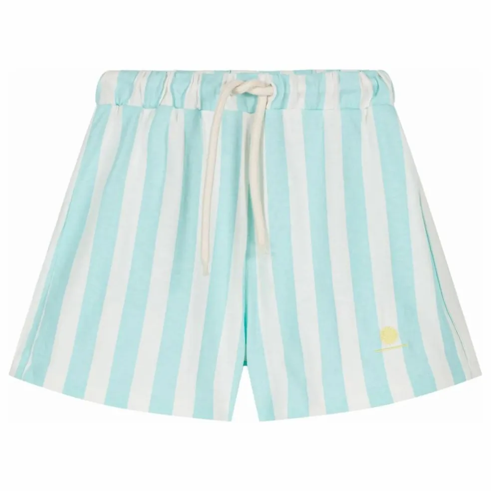 Short Marlow Coton Bio | Bleu turquoise