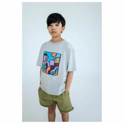 Short Molleton Coton Bio | Vert kaki