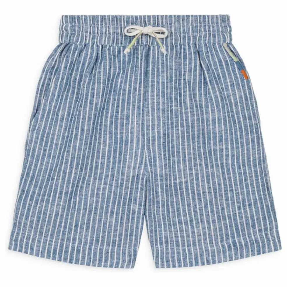 Short Obiki Lin | Bleu