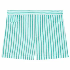 Short Original Rayure | Bleu turquoise