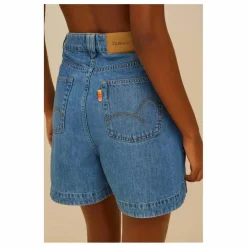 Short Palmtree Brodé | Denim