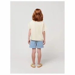 Short Rayé Circle | Bleu marine