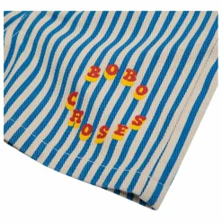 Short Rayé Circle | Bleu marine