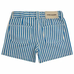 Short Rayé Circle | Bleu marine