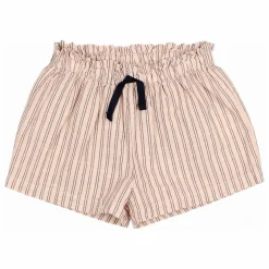 Short Rayures | Rose pâle