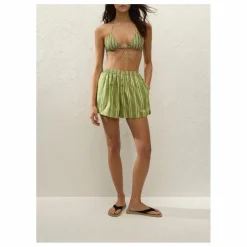 Short Rayures Lonia | Vert